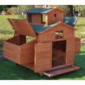 Deluxe Grand Boîte De Poulet Coop Couronne arrière-Back Hen House