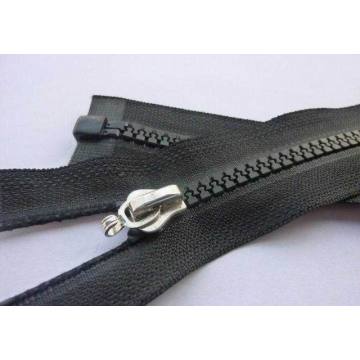 Cool style nice exposed long plastic zipper for bags