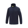 OEM 2016 High Quality in Plain Custom Wholesale Navy Cotton Polar Fleece Jacket