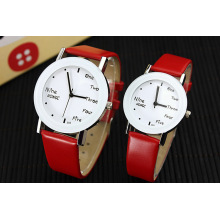 Design simples Japão Movimento Promoção Couple Watch