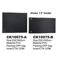 Double Side PVC Bank File Ring Binder