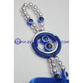 Large Blue Evil Eye Protection Hanging Ornament