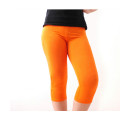 Mulheres Tamanho Plus Xxxl Candy Color High Elestic Modal Legging