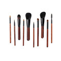 wool hair 10 pieces makeup foundation brushes