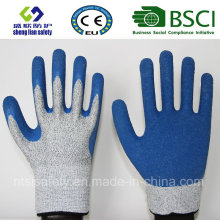 Cut Resistant Safety Work Glove with Latex Coated