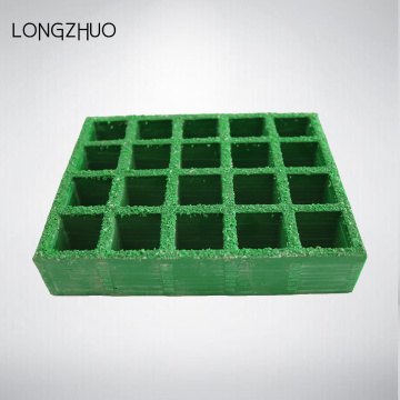 Molded Square Mesh 50*50 Fiberglass Plastic Tree Grate