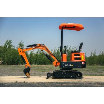 Zero Tail Excavator, Steel Track, Rubber Track