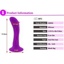 Silicone Anal Plugs Adult Sex Toys for Woman