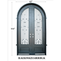 Western Style Fashion Top Quality Iron Door