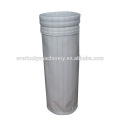 Glass fiber filter bag with ptfe membrane