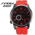 Unisex rubber band SHINOBI relojes MEN silicone jelly watch