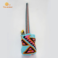 Colorful Small Handmade Crochet Shoulder Bag