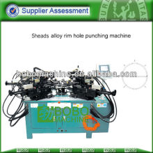 AUTO 5 HEADS SOLUÇÃO DE PAREDE DE PAREDE RIM HOLES PUNCHING MACHINE