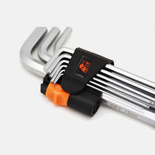 Fasteners hardware tool labor saving L shaped ball point hex key wrench set allen wrenches hexagonal socket wrench set