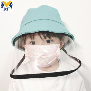 Kids Protactive Cap Hat with Face shield