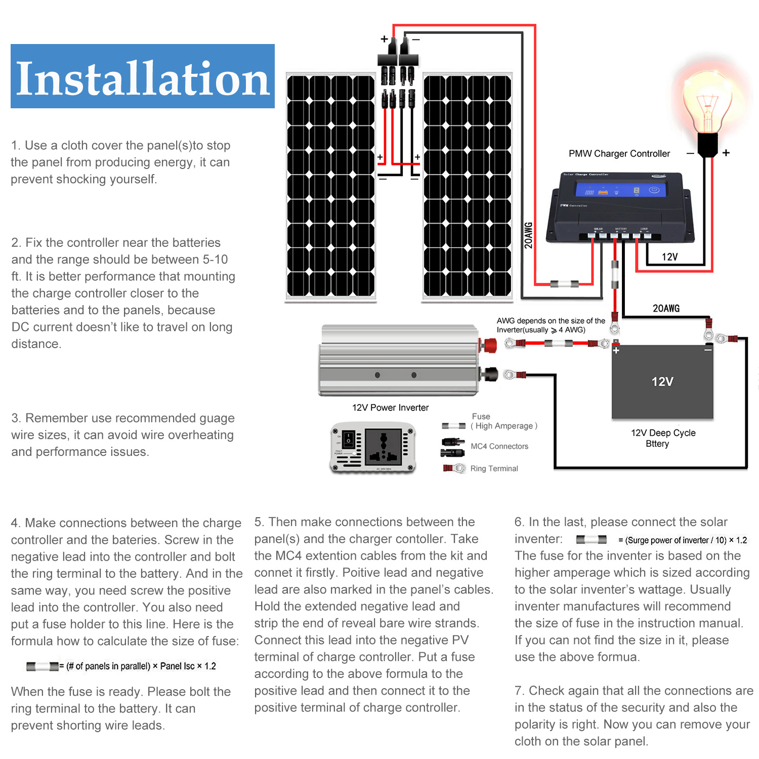 200W Mono Solar Module