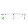 4m/8m Stainless Steel Shelf  Flat Hydroponic System