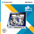 Rongpeng R8031k10 10PCS Spray Gun Kits Air Spray Guns