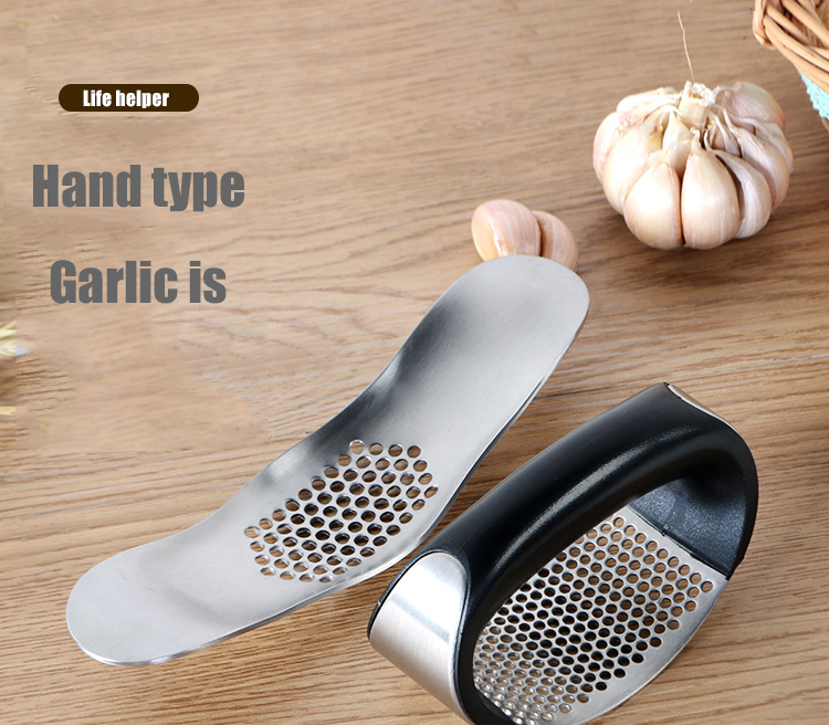 Stainless Steel Garlic Press