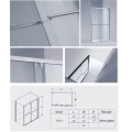 Sliding Shower Screen with Ce Certification (A-KW023-D)