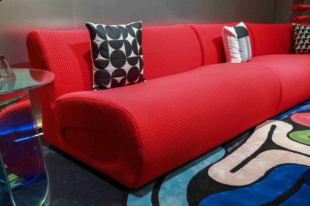 Luxurious Red Sofa Couch Luxurious Red Sofa Couch