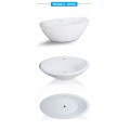 Upc 70" X 36" Freestanding Bath with Fluted Shroud and Center Drain