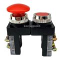 Circular machine panel pushbutton switch