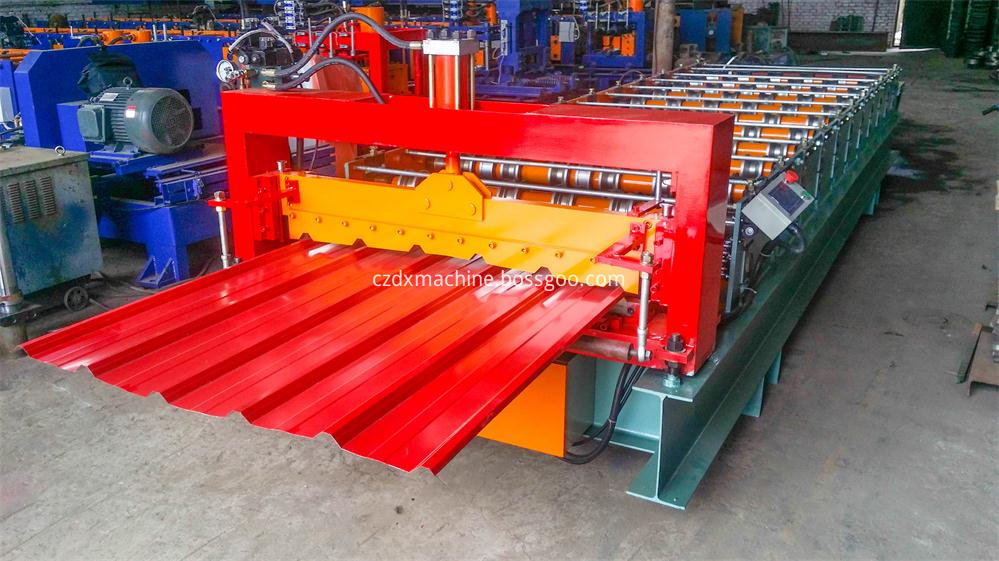 Trapezoidal Profile Roofing Roll Forming Machines