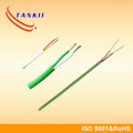 200 degrees silicone resin insulated K type thermocouple extension cable