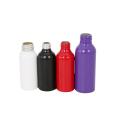 OEM Logo Aluminum Shampoo Bottle with Dispenser Pump