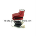 Small Alarm Bicycle Disc Key System Lock