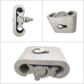 C Type Aluminum Alloy Clamp/Transition Compression Terminal Clamps (Brazing)/Heat-Resistant Double Conductor Terminal Clamp