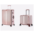 Light travel luggage with lock