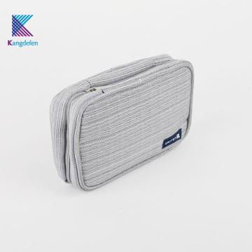 Bolsa de viagem branca de lona de armazenamento