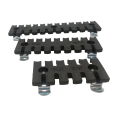 Strain relief plate cable fixing plate