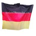 PVC Erwachsene Deutschland Flagge Regen Poncho