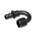 Customized Black Anodized Aluminum Pipe Fitting Parts