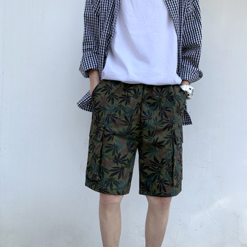 Short de plage camouflage homme