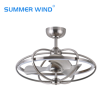 24 inch DC home decorative ceiling fan light