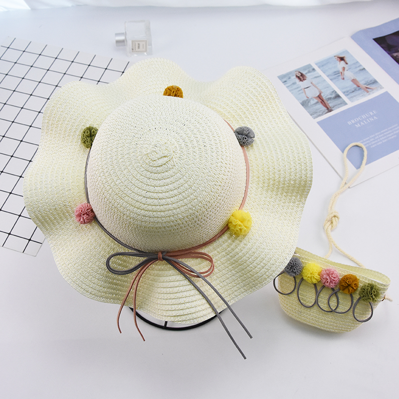 Children Summer Straw Hat Caps