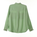 Tencel Garment Dye Ladies Long Shirts