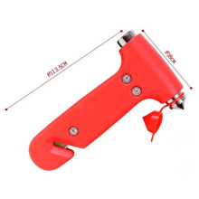 2 in 1 Car Emergency Safety Escape Hammer Tool for Window Breaker