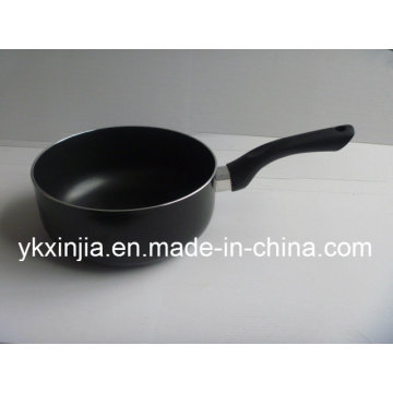 China Lieferanten Aluminium Keramik / Non-Stick Milch Topf Kochgeschirr