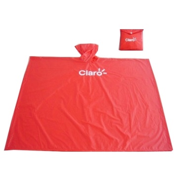 Disposable poncho raincoat for outdoor travelling