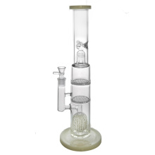 Mikrofon Form Hookah Glas Rauchen Wasser Rohr mit Zubehör (ES-GB-458)