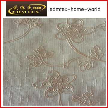 Fashion Embroidered Organza Curtain Fabric EDM2036