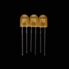 Oval LED 610nm Orange Through-hole LED 5.2*3.8mm