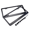 custom metal Stainless Steel Aluminum license plate frame