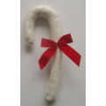 Dog Chew von 12 &quot;White Puffy Candy Cane für Hund