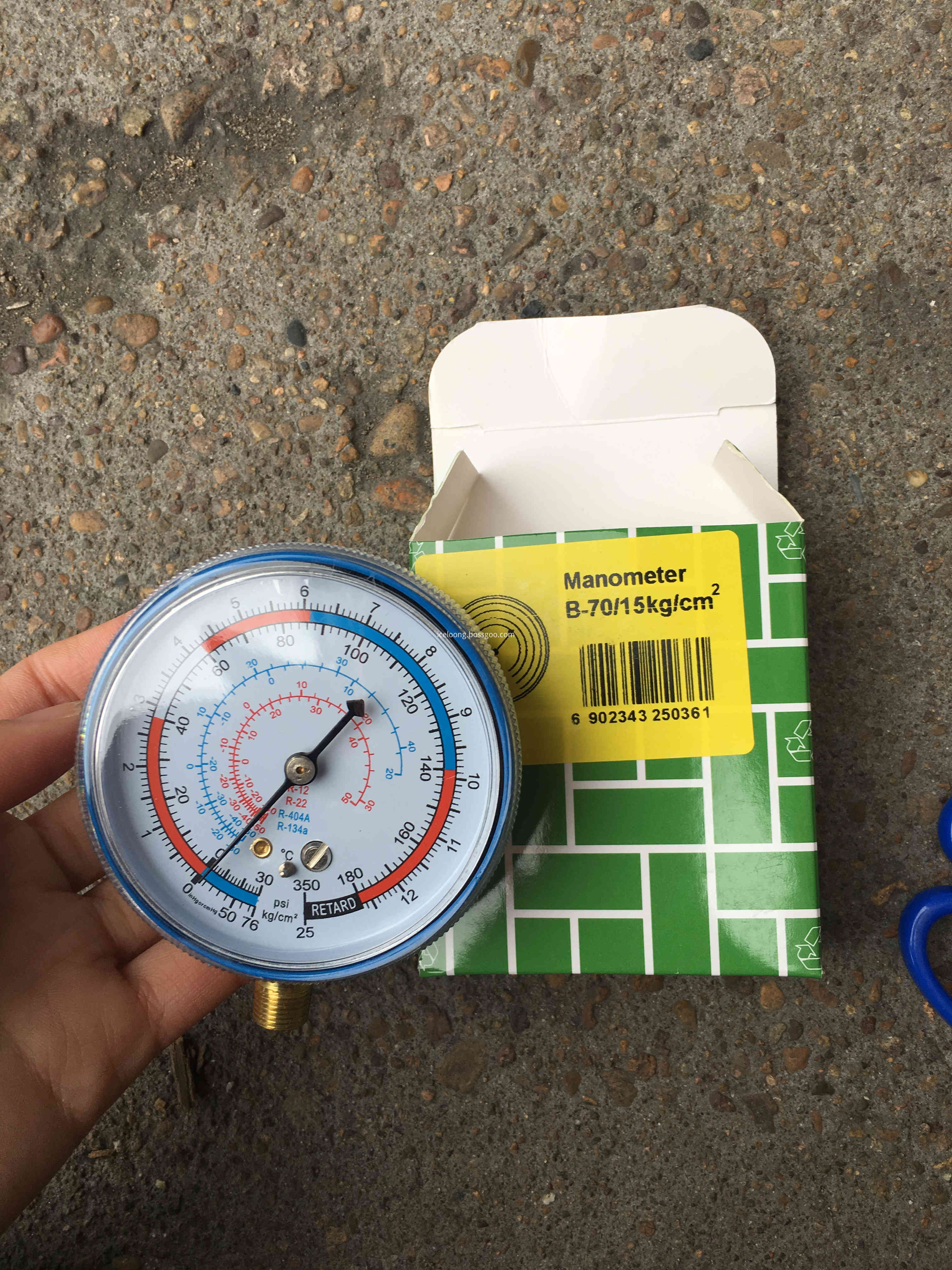 Low pressure gauge